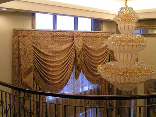 电动升降开合帘